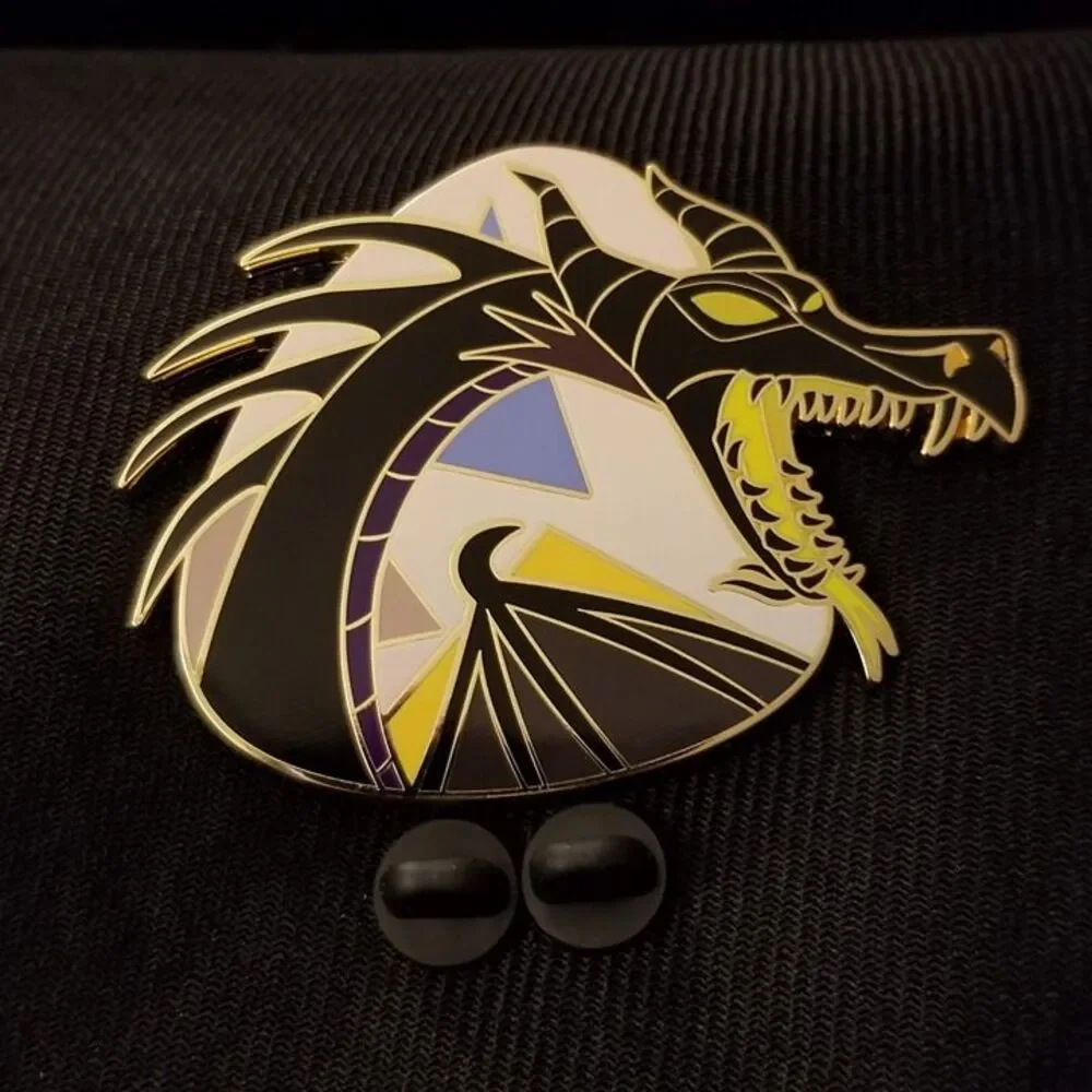 Disney Maleficent Dragon CHASER Pin Villains Rewind Jumbo PALM Sleeping Beauty
